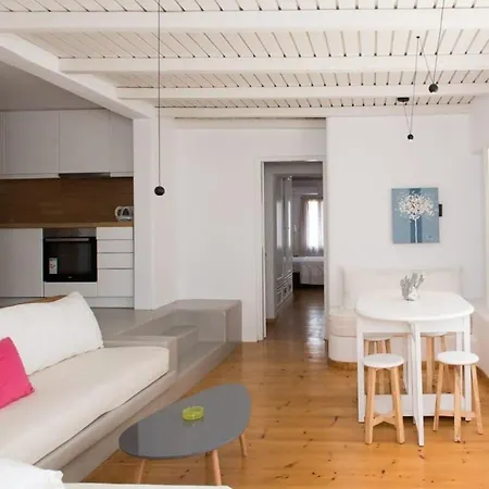 Mykonian At Kalo Livadi W Amazing View アパート カラファティス